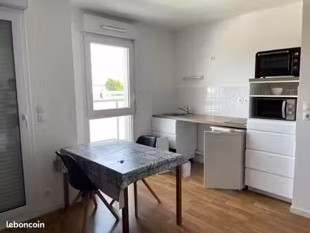 rennes/cesson - campus beaulieu - t1bis 31 m2 avec balcon et parking sous-sol