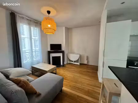 montrouge hypercentre - appartement t2 meublé à louer