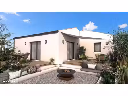 projet de construction d'une maison 3 chambres de 80.68 m² sur un terrain à bâtir de 607 m