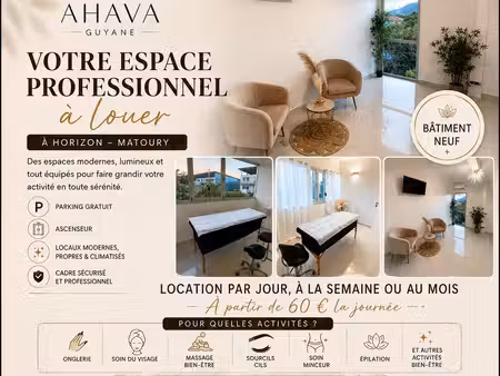 local professionnel esthétique