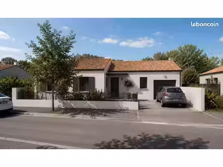 maison 93 m² avec terrain à aigrefeuille-d'aunis (17)
