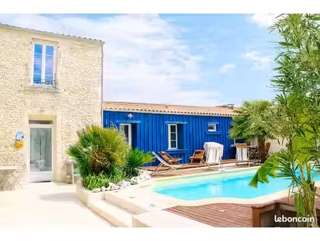 location a l'annee - t3 meublé avec piscine - st georges d 'oleron