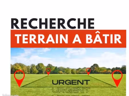 recherche terrain constructible