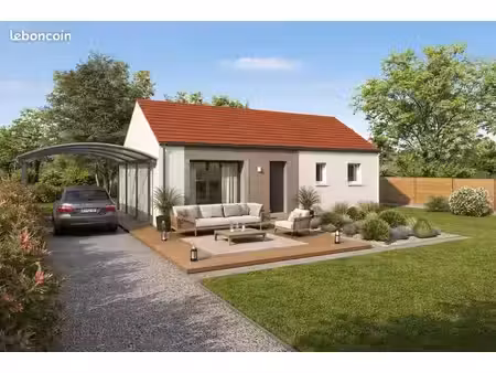 projet de construction d'une maison 70 m² avec terrain à morancez (28)