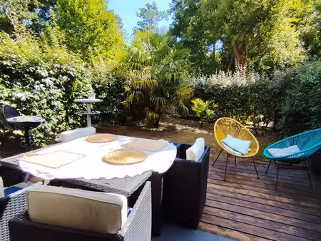 t2 meublé 41 m² avec jardin privatif de 70 m² – audenge