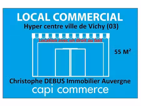 location commerce vichy 03200 110m²