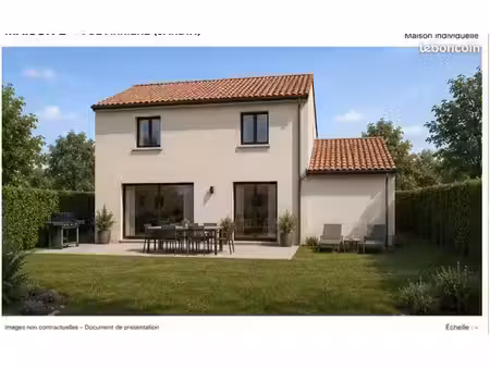 maison neuve 98 m² – 3 chambres – garage – saint-siméon-de-bressieux – 285 000 projet de c