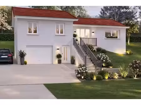 projet de construction d'une maison 122 m² avec terrain à brie-et-angonnes (38)
