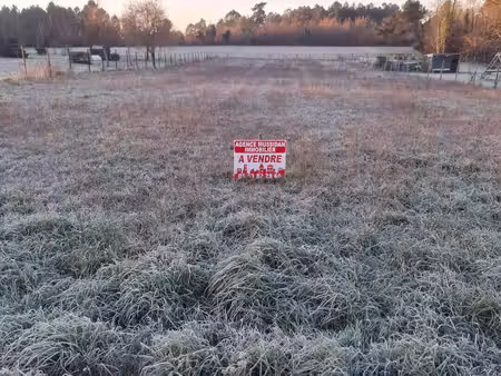 terrain constructible à vendre