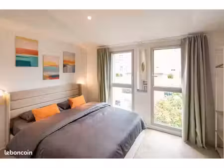 studio meublé haut de gamme climatisé – 22 m² – maison flaugergues – centre montpellier – 
