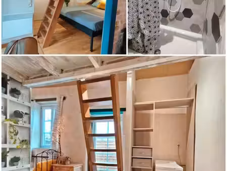 maisonette t1 bis / studio meublé - 15 min la rochelle - 6 à 10 mois
