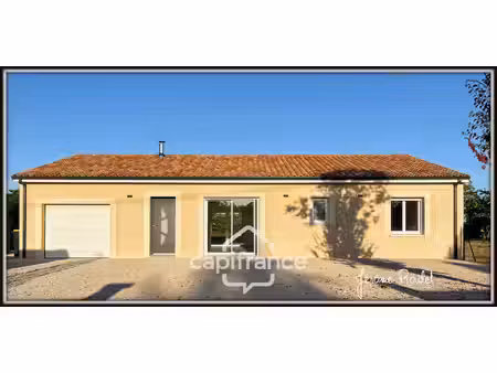 maison à vendre 4 pièces 3 chambres terrain 760 m² avec garage villiers (86)