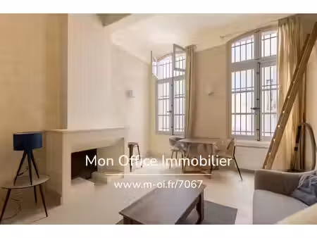 référence : 7067-eth. - exclusivité - appartement - t2 - 40m2 - calme - quartier precheurs