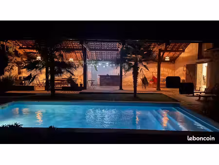 charme landais : maison 7 pièces à saint-sever