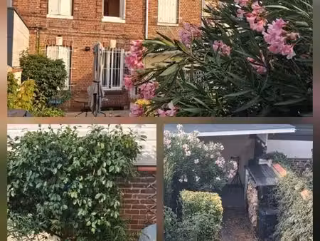 maison de ville  trois chambre  avec jardin  secteur bruyères  chartreux