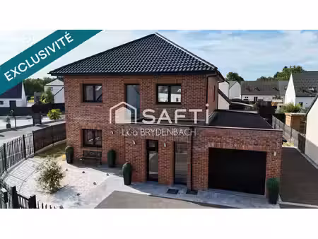 maison contemporaine individuelle - 145 m2 - 4ch - denain/gerberas