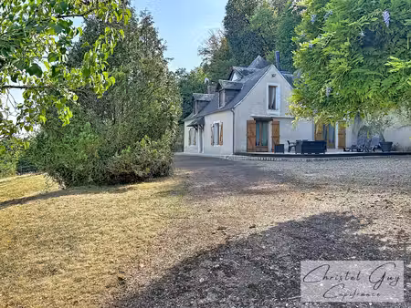 (72500) flée  proximite lac de marcon – maison de campagne en pierre 6 pièces – 179 m² – t