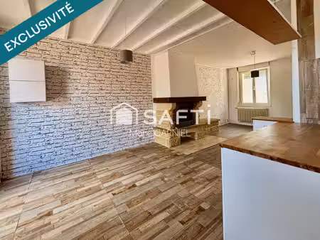 maison de ville 79m2 env. 2ch terrasse jardin garage