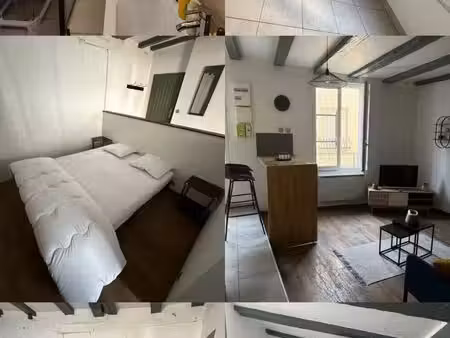t2 meublé – centre historique de chinon / 37 m²