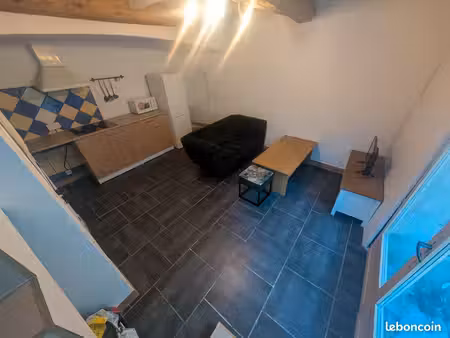 maison de 32m2 meublée avec terasse et cave