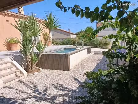 location villa meublee 100m2 – piscine - cuisine exterieure bbq du mois d’octobre au mois 