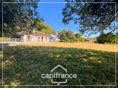 maison normande en colombages avec terrain de plus 2500 m² et fort potentiel saint victor 