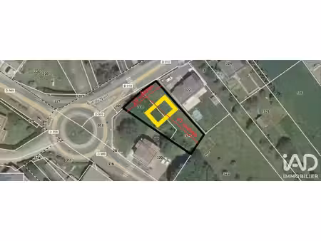 vente terrain à bâtir 935 m²