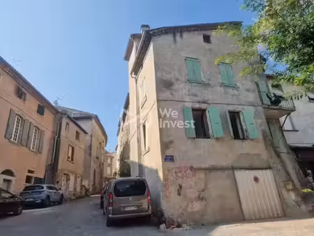 vente immeuble 167 m² à les vans (07140)  195 000 €
