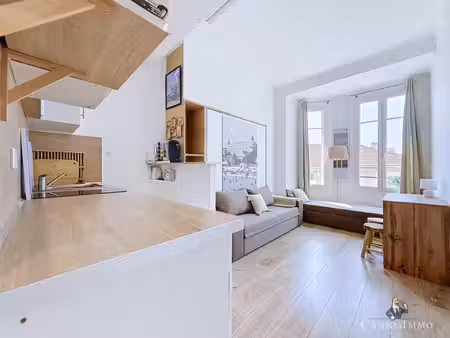 cannes centre limite banane - 2 pièces rénové et optimisé
