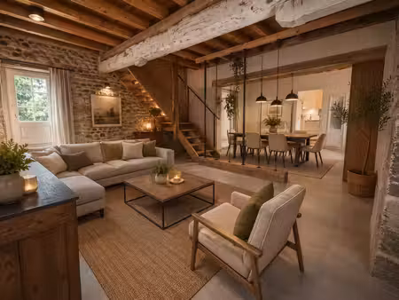 ensemble immobilier maison + appartement