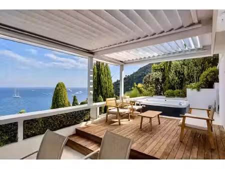 eze bord de mer  superbe villa vue panoramique mer jacuzzi
