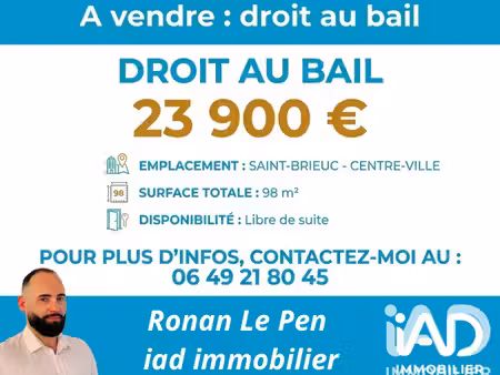 droit au bail à saint-brieuc (22000)