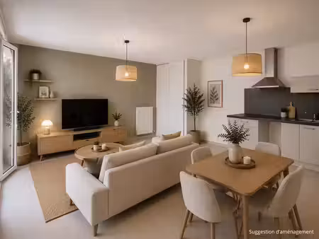 appartement 3 pièces - 65 m²
