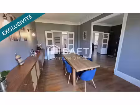 vente appartement 5 pièces 122 m² grenoble (38000)