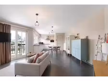 appartement chaleureux avec 2 ch.  peb a et garage à lede