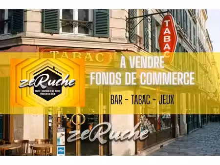 à vendre – fonds de commerce bar • tabac • presse avec logement