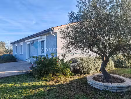 a vendre maison de plain-pied 4 pièce + garage indépendant