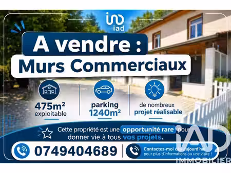 local commercial à vendre