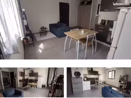 f2 neuf meublé et climatisé à louer – borgo – bas de villa – 40 m²