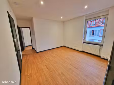 f3 62m2 tb état + garage proche centre ville  iut grillenbreit  horbourg