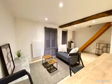 duplex 47m2 rez de jardin ?