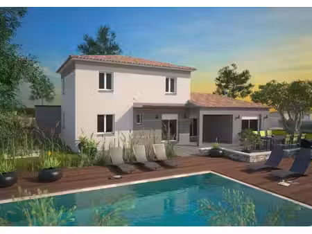 terrain avec maison neuve à vendre
