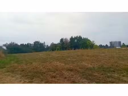 terrain constructible viabilisé à vendre
