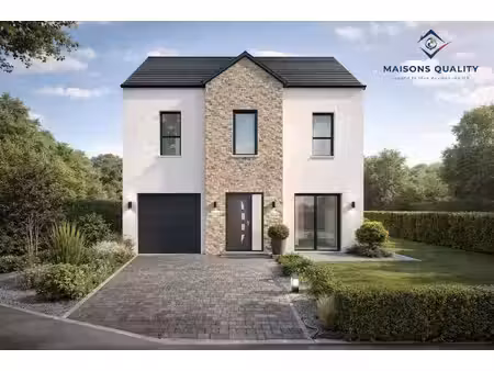 terrain avec maison neuve à vendre