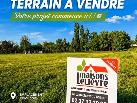 terrain constructible viabilisé à vendre