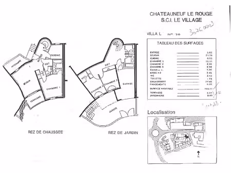 villa à louer