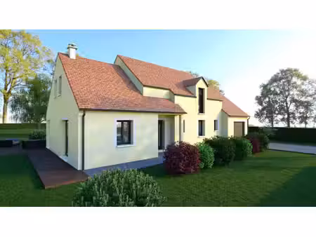 terrain avec maison neuve à vendre