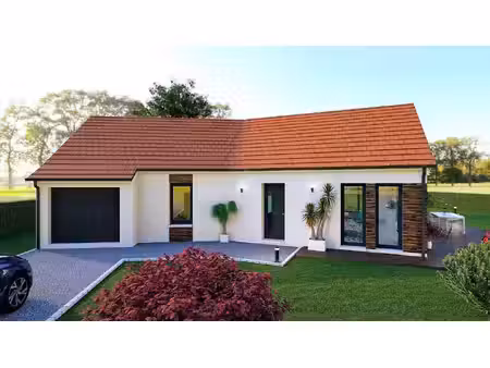 terrain avec maison neuve à vendre