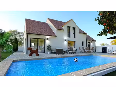 terrain avec maison neuve à vendre