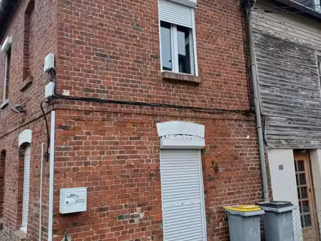 vente maison auffay  36m² 4 pièces 75 000€ seine-maritime
